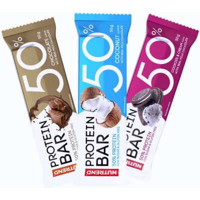 Nutrend PROTEIN 50 BAR 50 g – Zboží Dáma