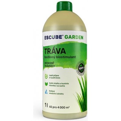 Escube Garden přírodní biostimulant a hydroabsorbent tráva 1000 ml