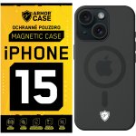 ArmorCase Ochranné zadní pouzdro Magnetic Case pro iPhone 15 Barva: Černá – Zboží Mobilmania