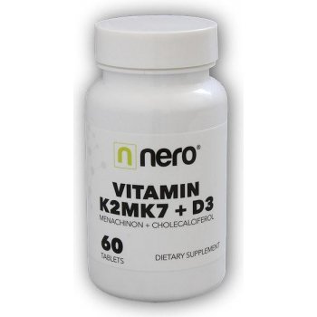 Nerodrinks Vitamin K2MK7+D3 60 kapslí