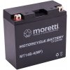Motobaterie Moretti MT14B-4