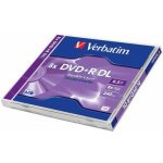 Verbatim DVD+R DL, 8,5GB 8x, AZO, jewel, 5ks (43541) – Zbozi.Blesk.cz