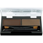 Rimmel London Brow This Way paletka pro úpravu obočí 002 medium brown 2,4 g – Zboží Dáma Rimmel London Brow This Way paletka pro úpravu obočí 002 medium brown 2,4 g – Zboží Dáma