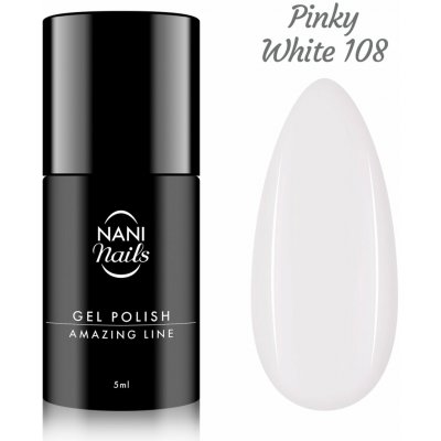 NANI gel lak Amazing LinePinky White 5 ml – Sleviste.cz