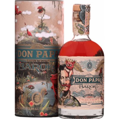 Don Papa BAROKO 40% Vol. 0,7l in Giftbox