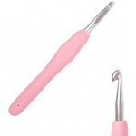 Háček s pogumovanou ručkou 7mm růžový – Zbozi.Blesk.cz