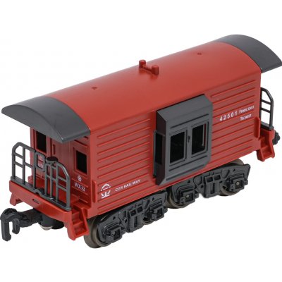 RKToys Retro vláčkodráha s kouřem, světlem a zvukem 138 cm – Zboží Dáma