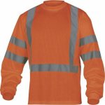 Delta Plus Reflexní pracovní tričko Rudder Oranžová 2XL – Zboží Dáma