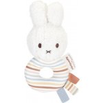 Little Dutch Chrastítko králíček Miffy Vintage Proužky – Zboží Dáma