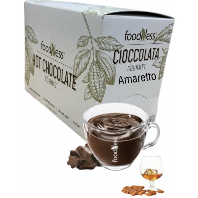 Foodness Horká čokoláda Amaretto 450 g – Zboží Mobilmania