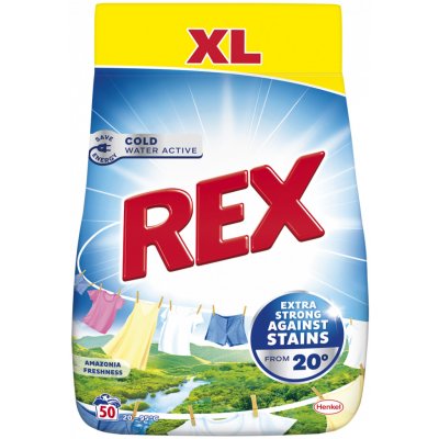 Rex Universal Amazonia Freshness prášek na praní 3 kg 50 PD – Zboží Mobilmania