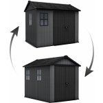 Keter Newton 2.0 9 x 7,5 šedý – Zboží Dáma