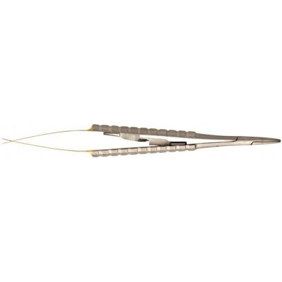 PURE jehelec Castroviejo rovný pozlacený, 14 cm – Hledejceny.cz