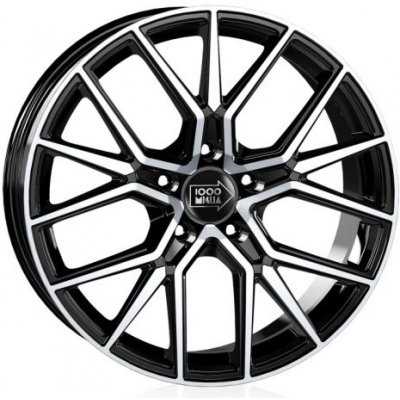Mille Miglia MM1021 7x17 5x114.3 ET45 black polished – Zboží Mobilmania