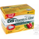 GS GS Vitamin C 1000 se šípky, 100+20 tablet – Zbozi.Blesk.cz