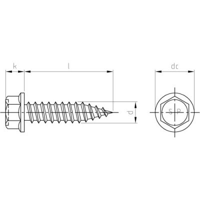 Šrouby bimetal do plechu, A2/CV: 4,5X38 – Hledejceny.cz