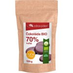 Zdravý den Čokoláda hořká BIO 70% 100 g