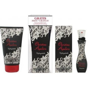 Christina Aguilera Unforgettable EDP 30 ml + tělové mléko 150 ml dárková sada