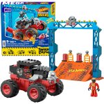 mamido Hot Wheels Monster truck kaskadérské kostky 151 dílů auto + rampa ZA5996 – Zboží Dáma