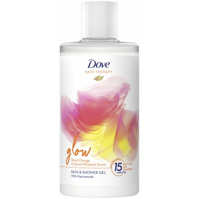 Dove Gel Glow koupelová tekutina 400 ml – Hledejceny.cz