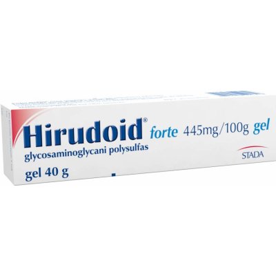 HIRUDOID FORTE DRM 445MG/100G GEL 40G – Zboží Mobilmania