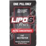 Nutrex Lipo 6 BLACK 60 kapslí