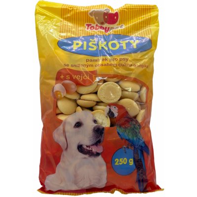 Tobby Piškoty 250 g – HobbyKompas.cz