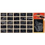 Anděl Vyškrábávací obrázky se zlatým podkladem – Sleviste.cz