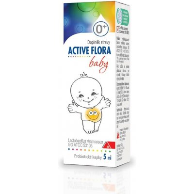 Active flora baby probiotikum 5 ml – Hledejceny.cz