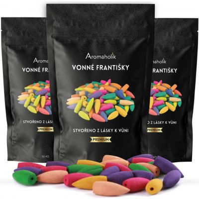 Aromaholik kuželová kadidla backflow 150 ks + aromatický krb Rivero – Hledejceny.cz
