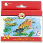 Koh-i-noor Voskovky Trio Wax 8274/24ks 10mm trojhranné – Zboží Dáma