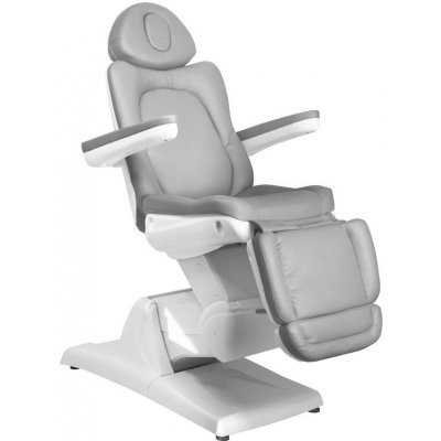 Activeshop kosmetické křeslo elektrické Azzurro 870 šedá – Zboží Dáma