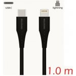 Swissten 71506513 USB-C / Lightning, 1m, černý – Zboží Živě