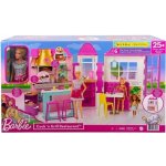 Mattel Barbie herní set restaurace s panenkou – Zboží Mobilmania