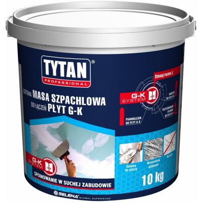 TYTAN Stěrková spárovací hmota na sádrokarton bílá 10 kg – Hledejceny.cz
