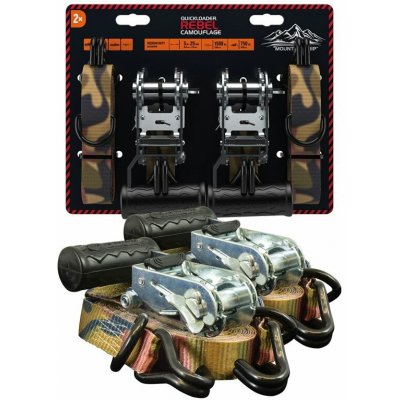 Quickloader Upínací kurta s ráčnou Rebel 1500 kg, 5 m × 29 mm - sada 2 ks – Sleviste.cz