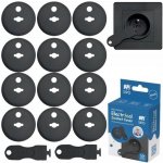 Sipo Chrániče elektrických zásuvek 12 ks. Černá – Zbozi.Blesk.cz