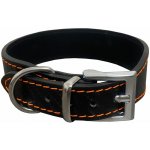 BAFPET Kožený obojek CARBON – Zboží Mobilmania