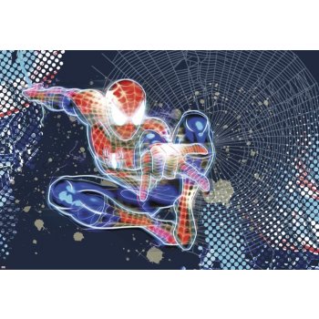 Komar 1-426 fototapeta Disney Spider-Man Neon, rozměr 184 x 127 cm