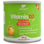 Nature´s Finest Vitamin D3 + calcium 150 g – Hledejceny.cz