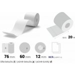 Koehler Paper Pokladní kotoučky samopropisovací 76 × 60 × 12 mm (20 m), 5 ks – Hledejceny.cz
