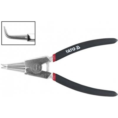 Yato Kleště na ségrovky 150 mm vnější ohnuté CrV YT-2141 – Zboží Dáma