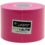 Lifefit Kinesio Tape růžová 5 cm x 5 m – Zboží Dáma