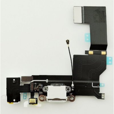 Apple iPhone 8, SE (2nd Gen 2020) - Nabíjecí Konektor + Flex Kabel (White), White – Zboží Mobilmania