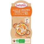 Babybio Zelenina s krůtím masem a rýží 2 x 200 g – Sleviste.cz