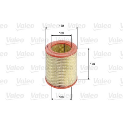 Vzduchový filtr VALEO 585618 – Hledejceny.cz