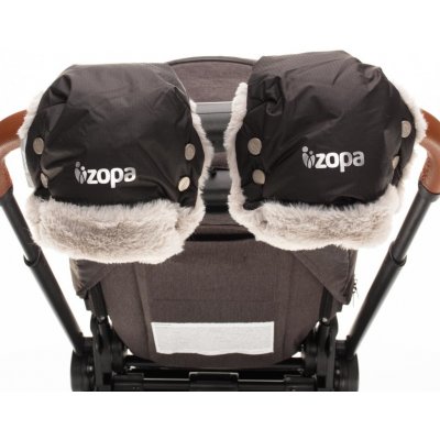 Zopa zimní rukavice Fluffy Černá – Zboží Mobilmania