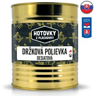 Hotovky z plechovky Svačinová dršťková polévka 0,8 l – Sleviste.cz