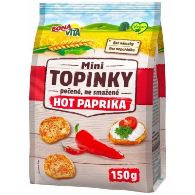 Bonavita Mini topinky s příchutí pálivé papriky 150 g – Zbozi.Blesk.cz