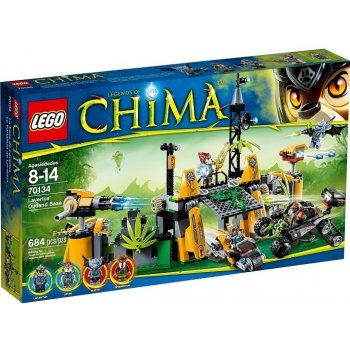 LEGO® CHIMA 70134 Lavertusova základna v divočině